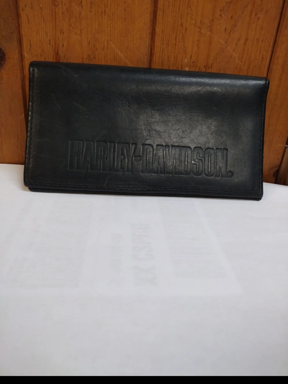 Harley-Davidson leather wallet